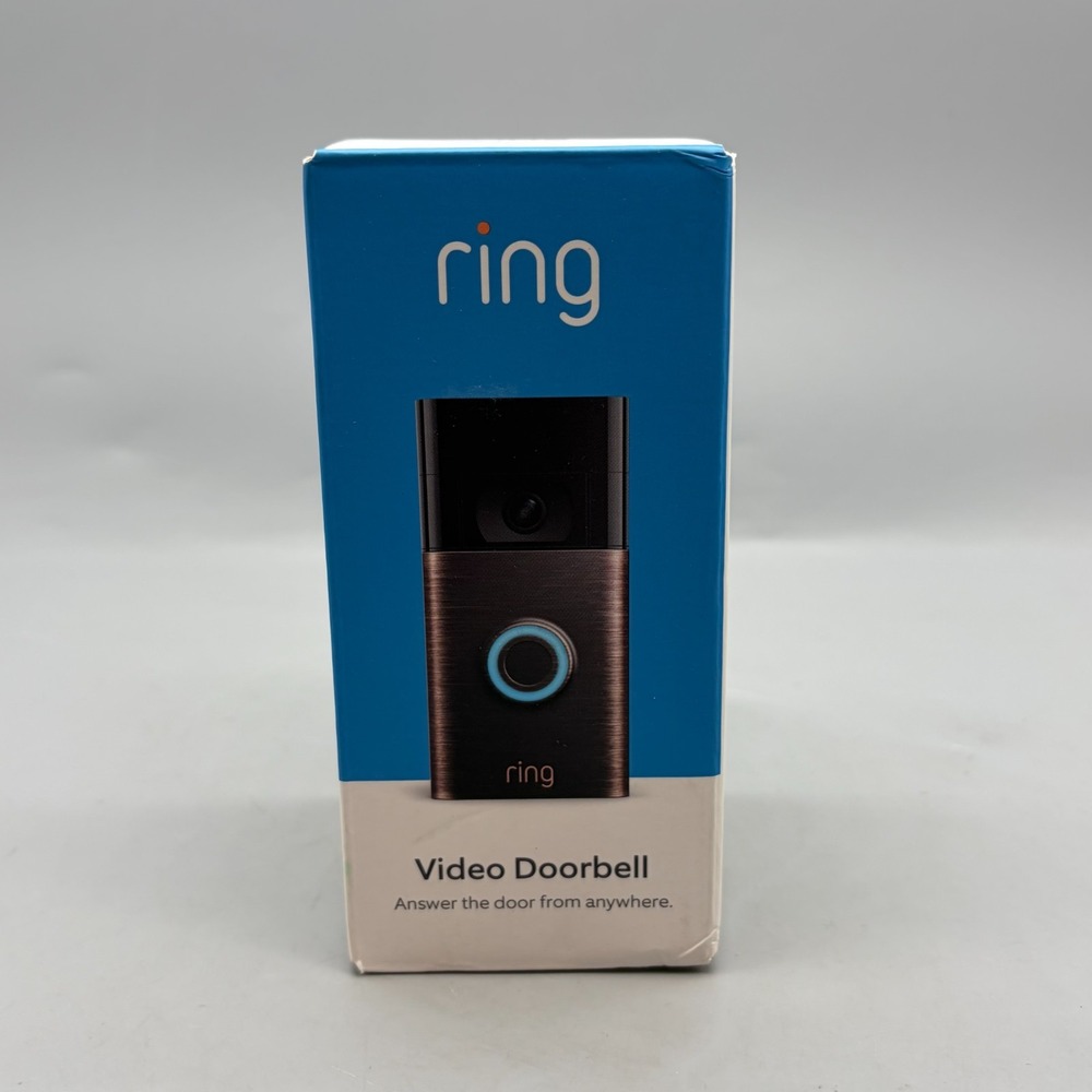 Ring Video Doorbell Camera (2nd Gen) - Venetian Bronze - Sealed